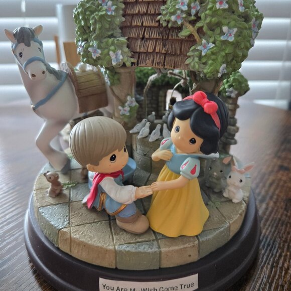 RARE Disney Snow White Precious Moments You Are My Wish Come True